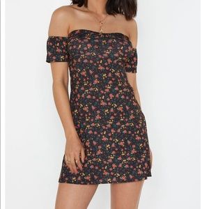 Floral mini dress